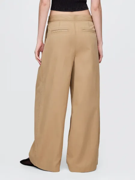 GAP Trousers High Rise Wide - Ladies