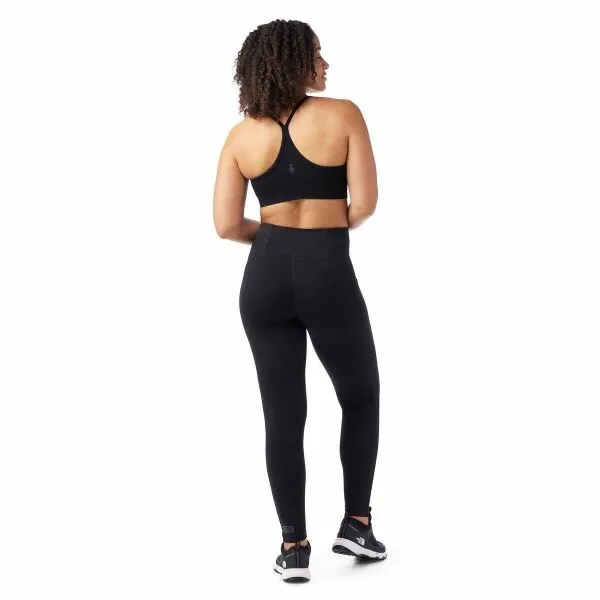 Smartwool MERINO BLEND BRALETTE W Dámsky podprsenkový top, čierna, veľkosť