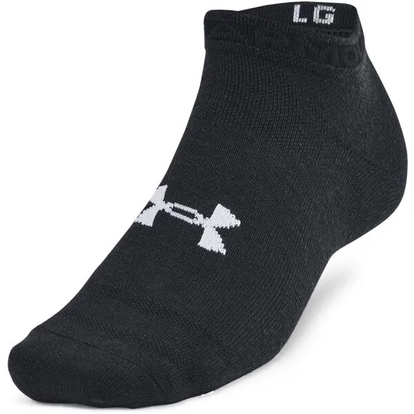 Under Armour ESSENTIAL 6PK LOW Unisex ponožky, čierna, veľkosť