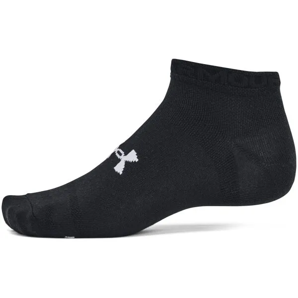Under Armour ESSENTIAL 6PK LOW Unisex ponožky, čierna, veľkosť