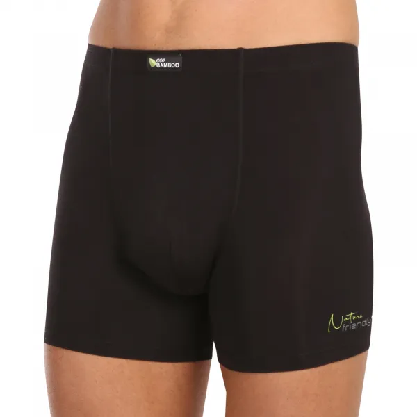 Pánske boxerky Gino čierne (74163) M, trenky