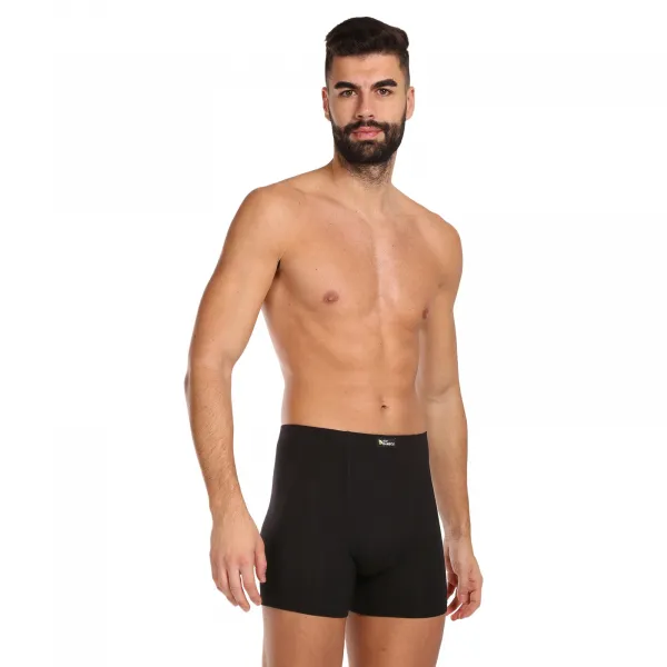 Pánske boxerky Gino čierne (74163) M, trenky