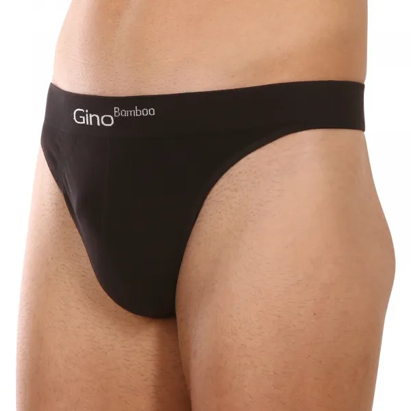 Pánske tangá Gino čierne (52002) L