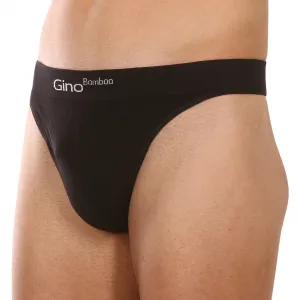 Pánske tangá Gino čierne (52002) L
