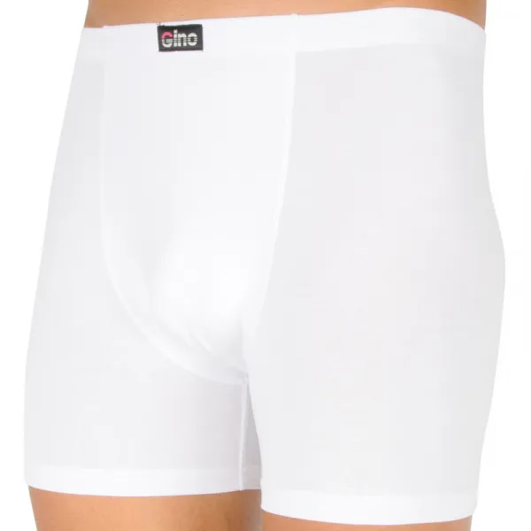 Pánske boxerky Gino biele (74090) L, trenky