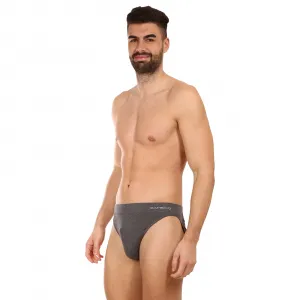 Pánske slipy Gino bambusové sivé (50004) M