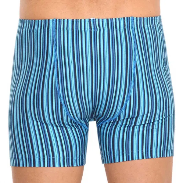 Pánske boxerky Gino modré (74142) M, trenky