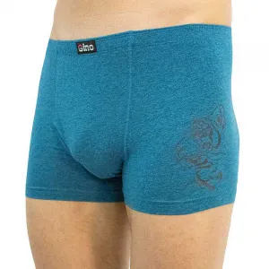 Pánske boxerky Gino petrolejové (73100) M, trenky