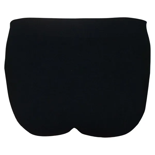 Pánske bezšvové slipy Gino bamboo black (51003) S