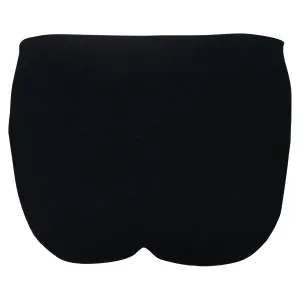 Pánske bezšvové slipy Gino bamboo black (51003) S