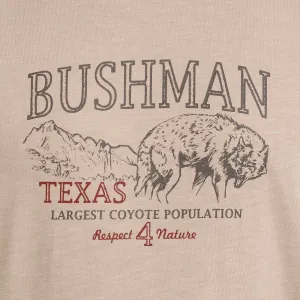 Bushman Pánske tričko Bafale, pieskovohnedé L