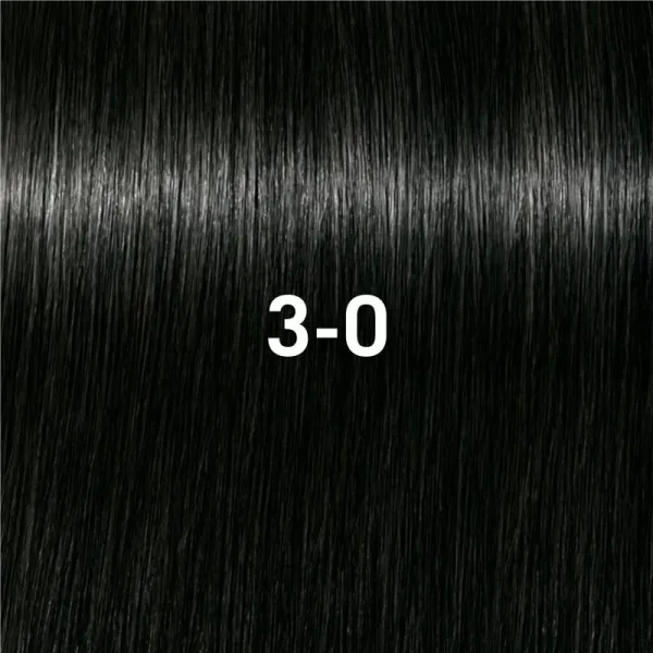 Schwarzkopf Professional IGORA Vibrance demipermanentná farba na vlasy odtieň 3-0 Dark Brown Natural 60 ml
