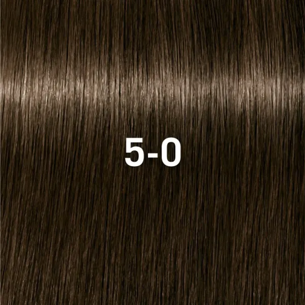 Schwarzkopf Professional IGORA Vibrance demipermanentná farba na vlasy odtieň 5-0 Light Brown Natural 60 ml