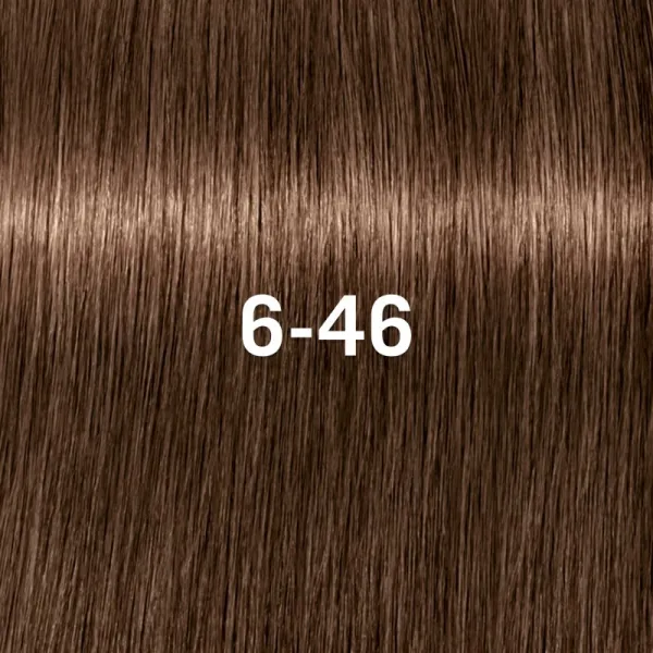 Schwarzkopf Professional IGORA Vibrance demipermanentná farba na vlasy odtieň 6-46 Dark Blonde Beige Chocolate 60 ml