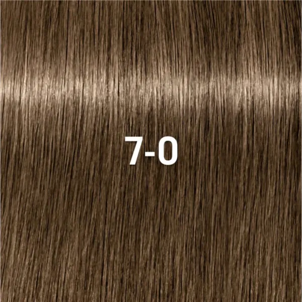 Schwarzkopf Professional IGORA Vibrance demipermanentná farba na vlasy odtieň 7-0 Medium Blonde Natural 60 ml