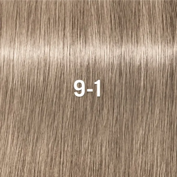 Schwarzkopf Professional IGORA Vibrance demipermanentná farba na vlasy odtieň 9-1 Extra Light Blonde Cendré 60 ml