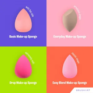 BrushArt Make-up Sponge Basic precízna hubka na make-up 1 ks