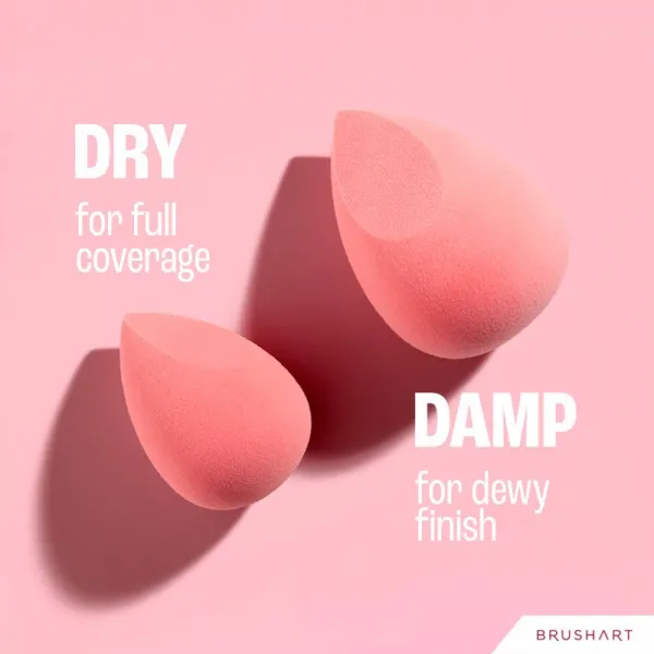 BrushArt Make-up Sponge Basic precízna hubka na make-up 1 ks