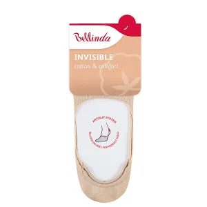 Bellinda 
INVISIBLE SOCKS - Neviditeľné ponožky vhodné do sneaker topánok - béžová