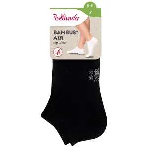 Bellinda 
BAMBUS AIR LADIES IN-SHOE SOCKS - Krátke dámske bambusové ponožky - čierna