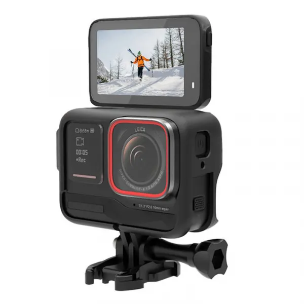 PULUZ Plastic Cage puzdro na Insta360 Ace Pro, čierne (PU962B)