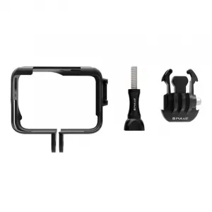 PULUZ Plastic Cage puzdro na Insta360 Ace Pro, čierne (PU962B)