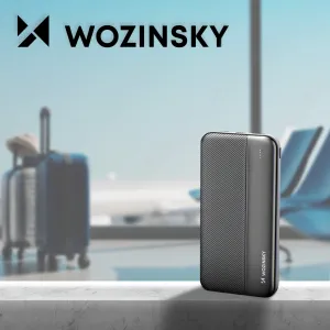 MG WPBBK1 Power Bank 10000mAh 2x USB, čierny (WPBBK1)