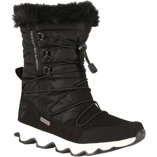 Women's winter shoes Kilpi FROZEN HIGH WP-W BLACK