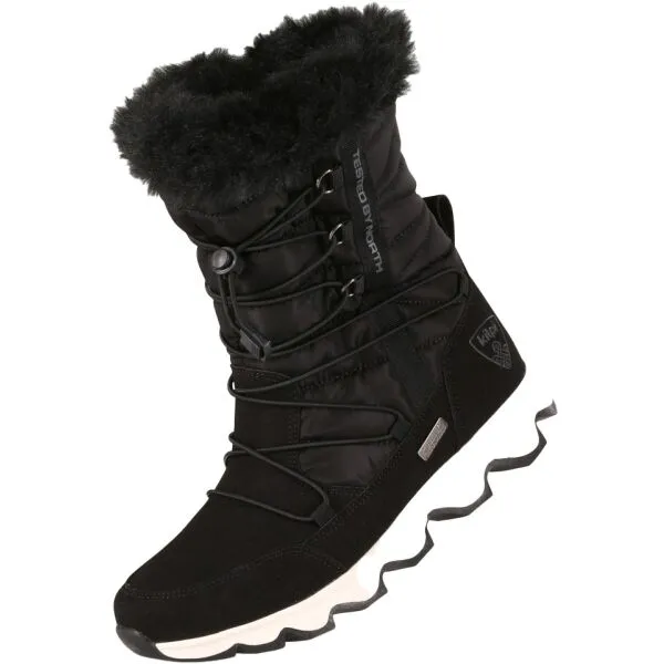 Women's winter shoes Kilpi FROZEN HIGH WP-W BLACK
