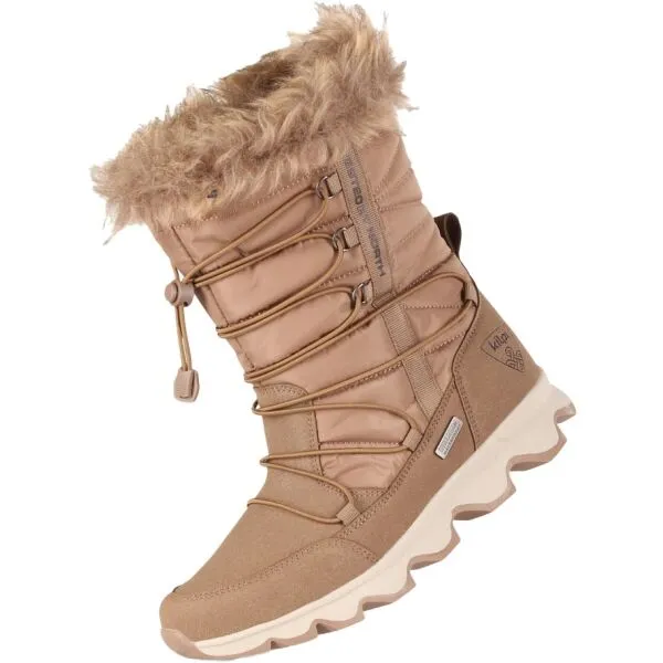 Women's winter shoes Kilpi FROZEN HIGH WP-W Brown