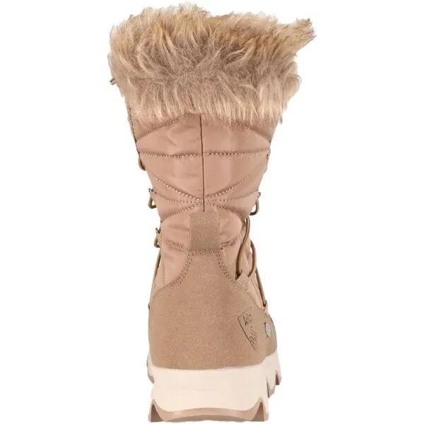 Women's winter shoes Kilpi FROZEN HIGH WP-W Brown