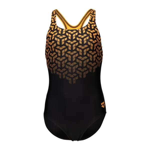 Dievčenské plavecké jednodielne plavky ARENA GIRLS KIKKO V SWIMSUIT SWIM PRO BACK