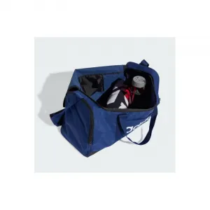 Cestovná taška ADIDAS LINEAR DUFFEL M DKBLUE WHITE