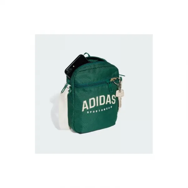 Malá taška cez rameno ADIDAS U VAR ORGANIZER CGREEN OWHITE