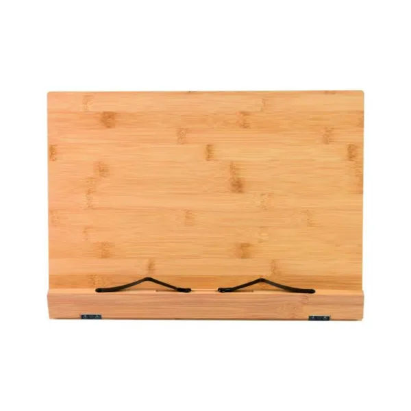 Stojan na knihy, bambus, 39 x 28 x 4,2 cm