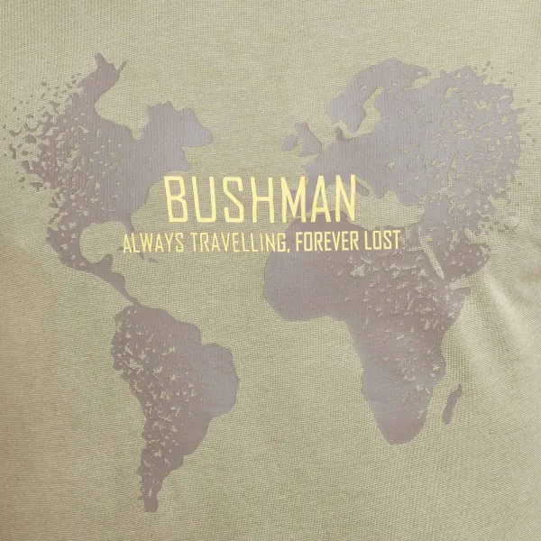 Bushman Pánske tričko Cambi, olivové XXXXL