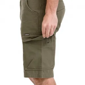 Bushman Pánske kapsáčové kraťasy Cubal, tmavá khaki 44