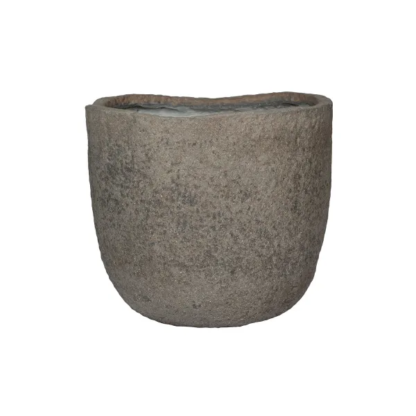 Kvetináč Mt. Russell, sivý diorit, viac veľkostí - Pottery Pots Velikost: S - ⌀ 34,5, v. 29 cm