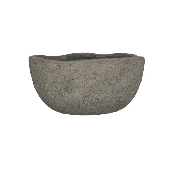 Kvetináč Mt. Francis, sivý diorit, viac veľkostí - Pottery Pots Velikost: XS - ⌀ 46, v. 24 cm
