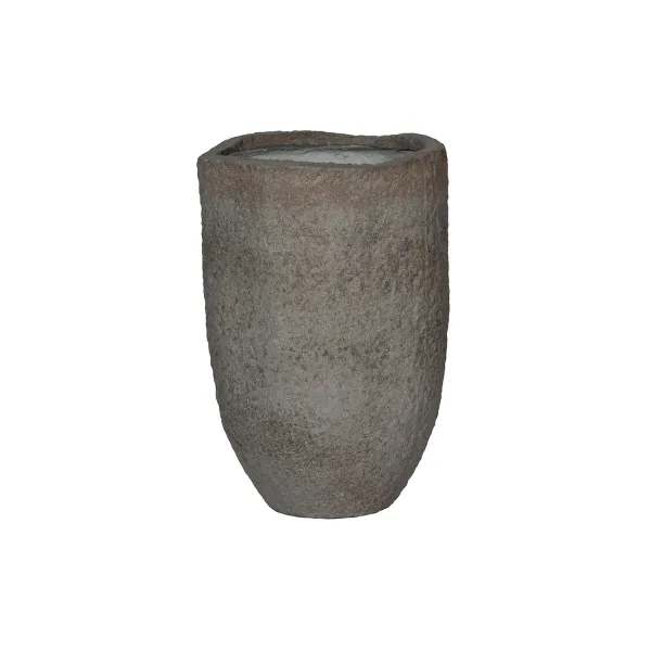 Kvetináč Mt. Hayes, sivý diorit, viac veľkostí - Pottery Pots Velikost: L - ⌀ 52, v. 75 cm
