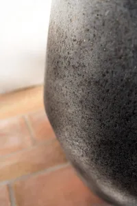 Kvetináč Harley, sivý diorit, viac veľkostí - Potterypots Velikost: S - ⌀ 36, v. 32 cm
