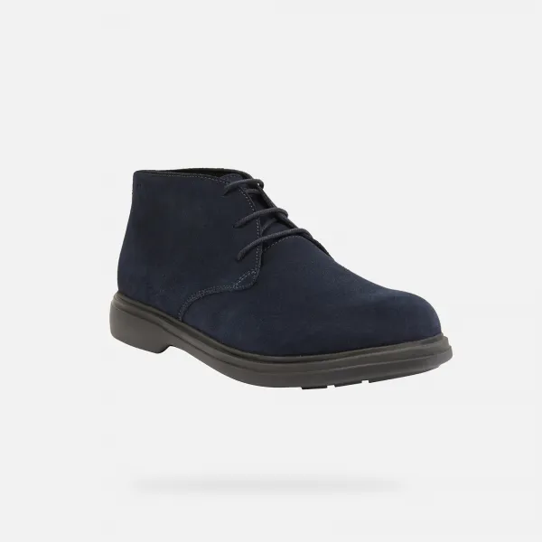 Dark blue men's ankle boots Geox Ottavio - Men