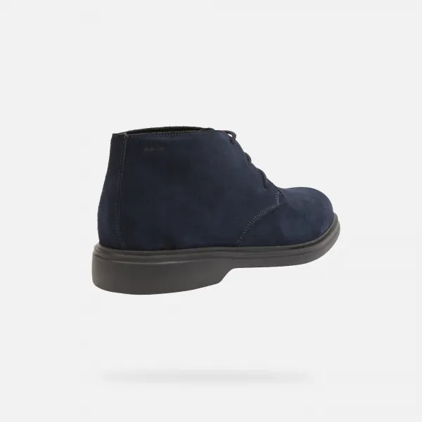Dark blue men's ankle boots Geox Ottavio - Men