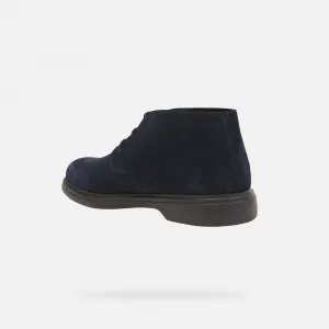 Dark blue men's ankle boots Geox Ottavio - Men