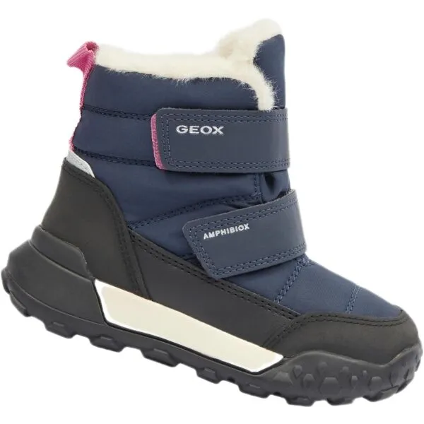 Geox J TREKKYUP GIRL B AB , tmavo modrá, veľkosť