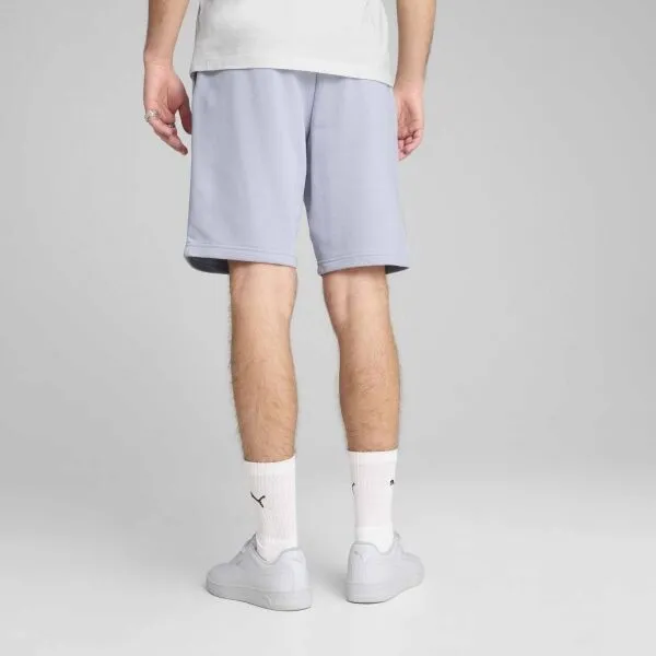 Puma ESSENTIALS+ LOGO LAB GRAPHIC SHORTS 10 Pánske teplákové kraťasy, svetlomodrá, veľkosť