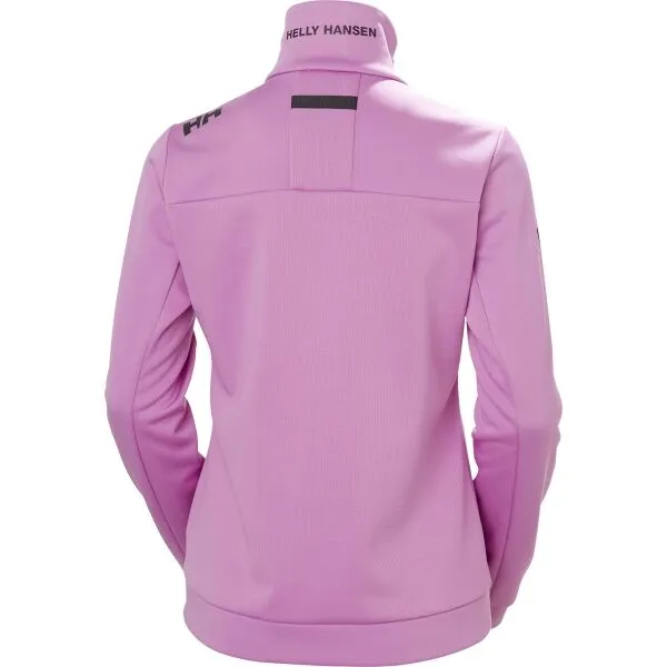 Helly Hansen W CREW FLEECE JACKET Dámska flísová mikina, ružová, veľkosť