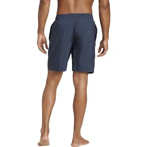 adidas SOLID CLX CLASSIC-LENGTH Pánske kúpacie šortky, tmavo modrá, veľkosť