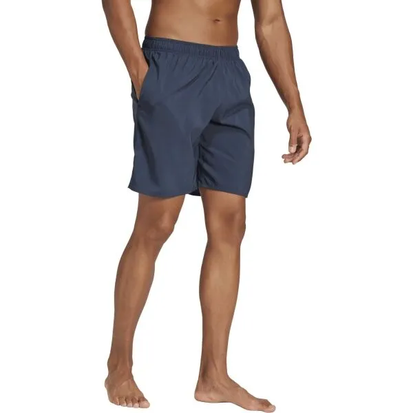 adidas SOLID CLX CLASSIC-LENGTH Pánske kúpacie šortky, tmavo modrá, veľkosť