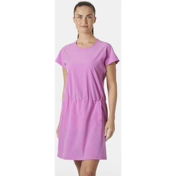 Helly Hansen THALIA SUMMER DRESS 2.0 Dámske šaty, ružová, veľkosť